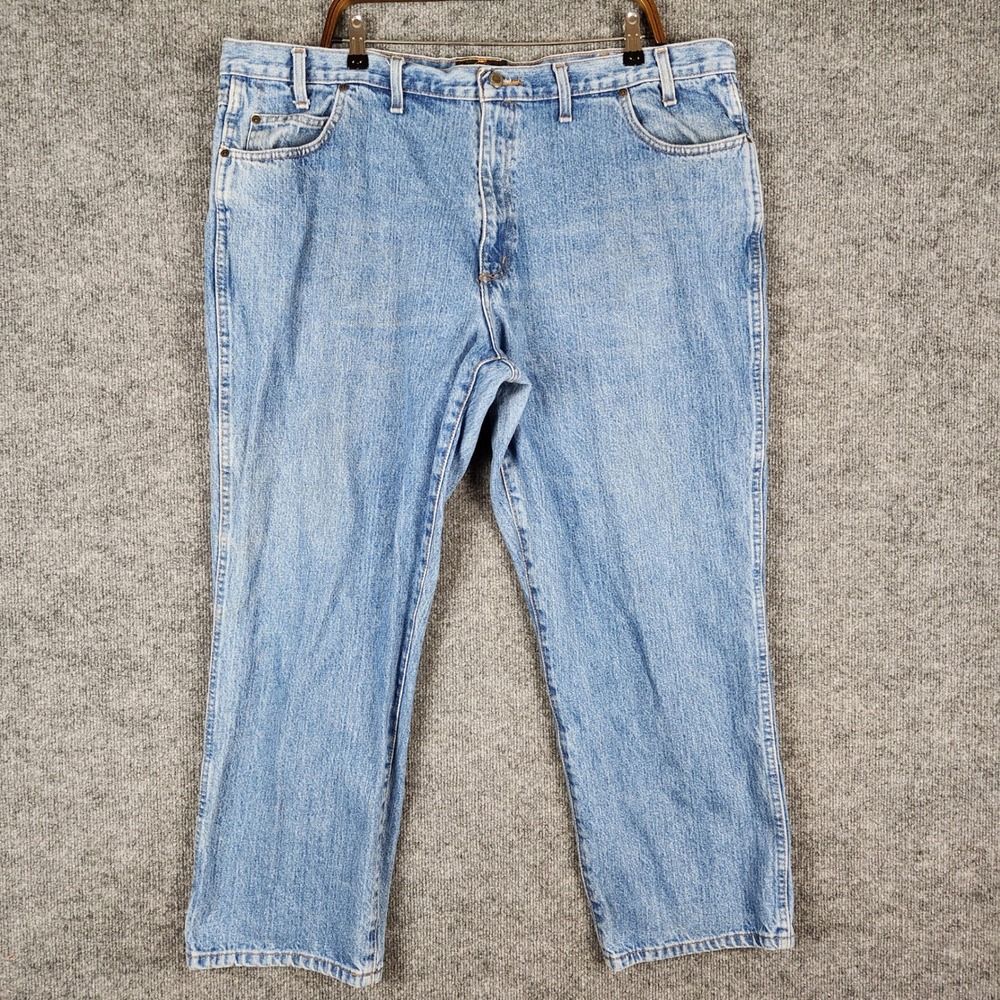 RedHead Jeans Mens Relaxed Fit Light  Blue 44x30 Bass Pro Shops